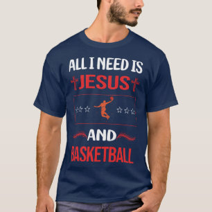 Camiseta Funny Jesus Basquete
