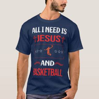 Camiseta Funny Jesus Basquete