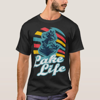 Camiseta Funny Jet Ski Lake Life Retro 70s Summer Vintage W