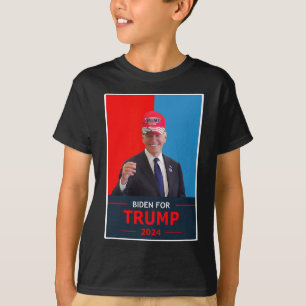 Camiseta Funny Joe Biden Para O Visto Eleitoral Trump 2024 