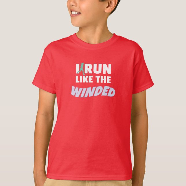 Camiseta Funny Jogger Runner Eu Corro Como O Vencido Corren (Frente)