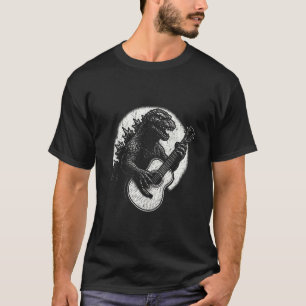 Camiseta Funny Kaiju Toca Baixo