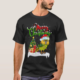 Camiseta Funny Kakapo Bird Lover Xmas Lighting Kakapo Chris