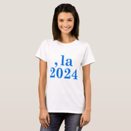 Camiseta Funny Kamala Harris Comma La 2024