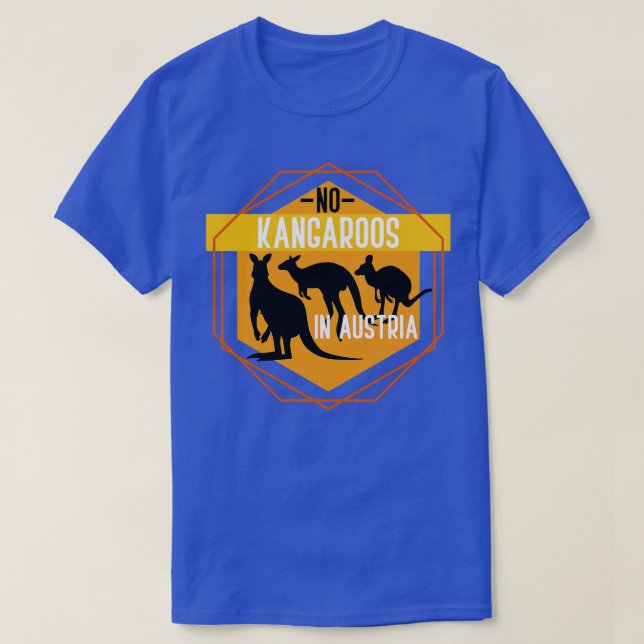 Camiseta Funny Kangaroo Gift Animal Cote Kangaroo (Frente do Design)