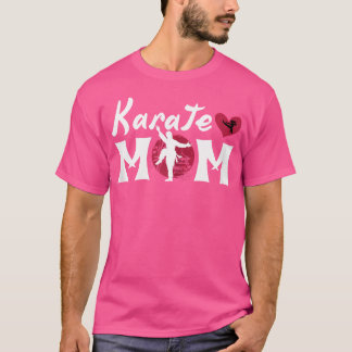 Camiseta Funny Karate Lover Mãe Para Mulheres E Meninas Kar
