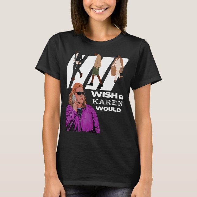 Camiseta Funny Karen Meme Homens Negros Africanos do Humor  (Frente)
