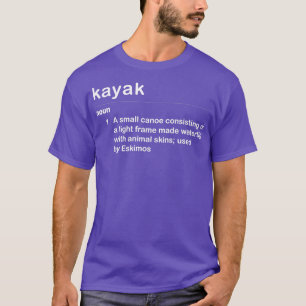 Camiseta Funny Kayak Definição 2