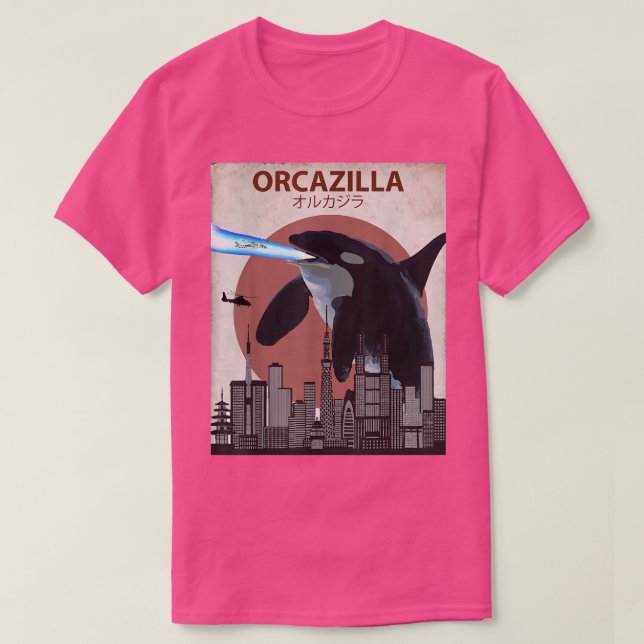 Camiseta Funny Killer Whale   Orca Lovers Gift  (Frente do Design)