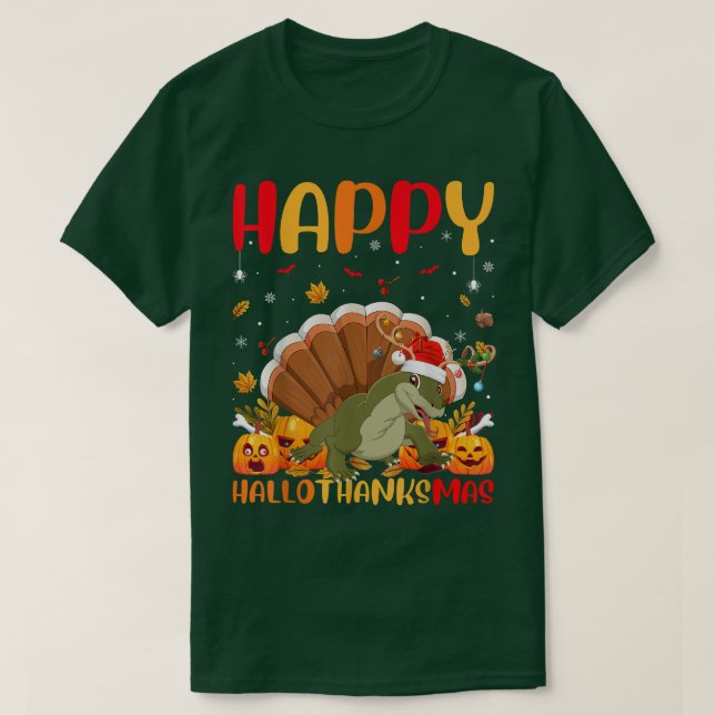 Camiseta Funny Komodo Dragon Lover Happy Komodo Dragon Hell (Frente do Design)