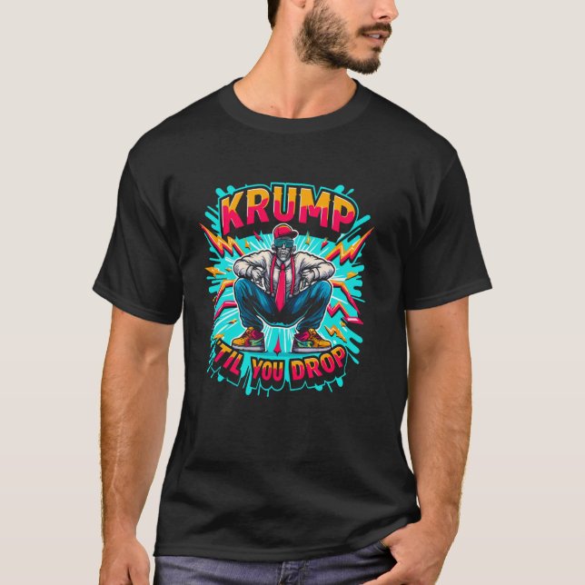 Camiseta Funny Krumping Dance Hip Hop Break Danc (Frente)