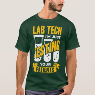 Camiseta Funny Lab Tech Laboratory Technician Gift