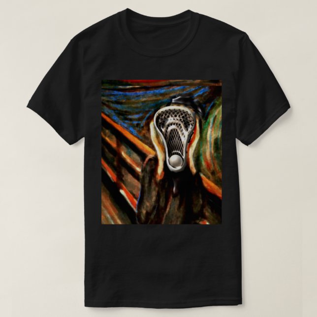 Camiseta Funny Lacrosse (Frente do Design)