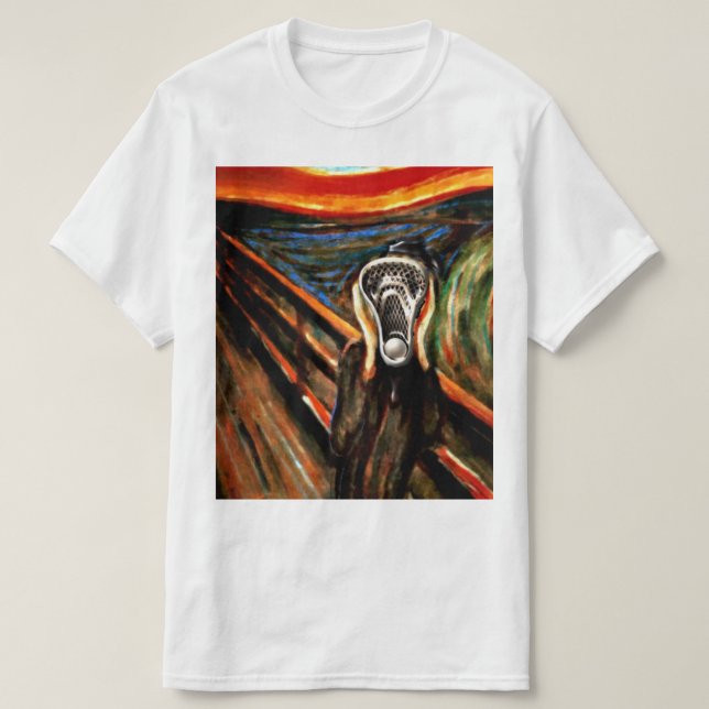 Camiseta Funny Lacrosse (Frente do Design)