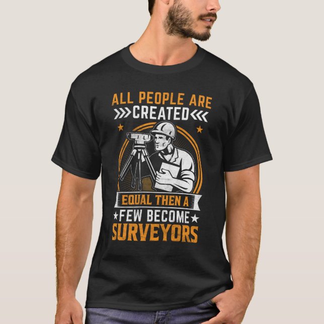 Camiseta Funny Land Surveyor T-Shirt (Frente)