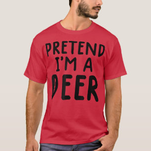Camiseta Funny Lazy Halloween Costume Shirt Pretend Im A De