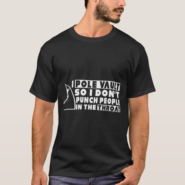 Camiseta Funny Le Vault So I Don't Punch People - Le Vaulti (Frente)