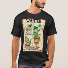 Camiseta Funny Leprechaun queria Poster
