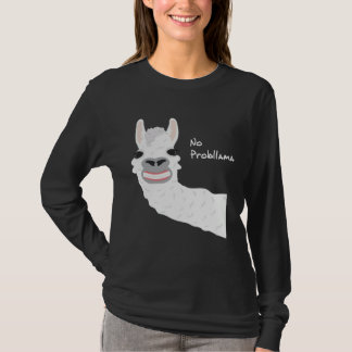 Camiseta Funny Llama Alpaca No Prob llama Gift Men Women