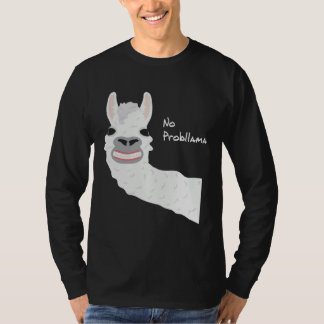Camiseta Funny Llama Alpaca No Prob llama Gift Men Women