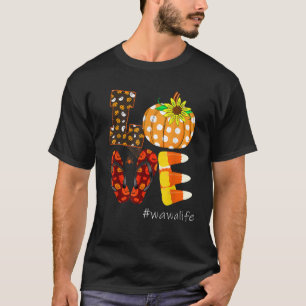 Camiseta Funny Love wawalife Pumpkin Chinelos wawalife wawa