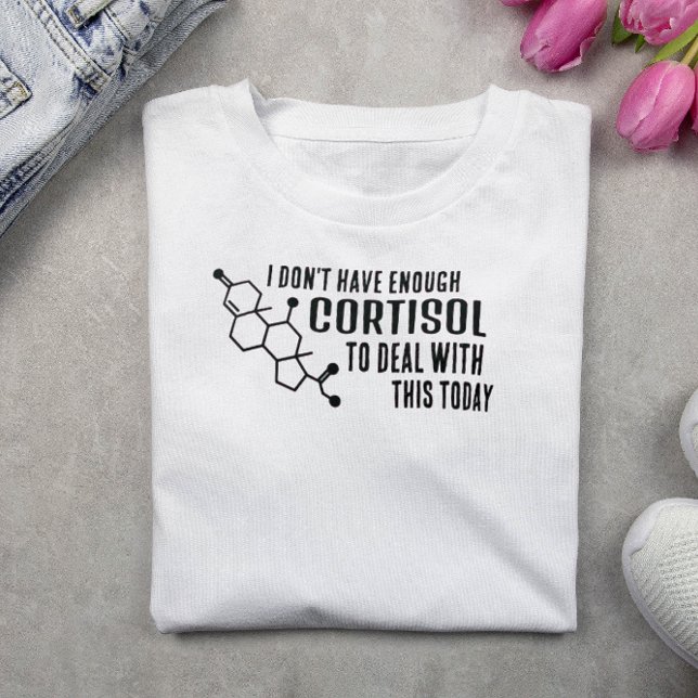 Camiseta Funny Low Cortisol (Criador carregado)