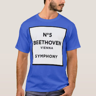 Camiseta Funny Ludwig van Beethoven Parody 5 Symphony Diver