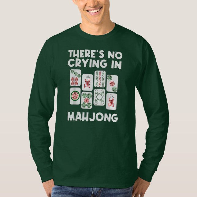 Camiseta Funny Mahjong Gift For Men Women Tile Game Lover (Frente)