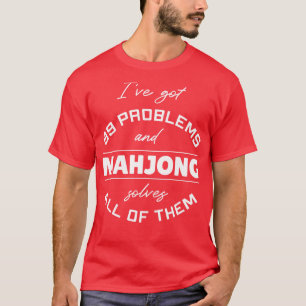 Camiseta Funny Mahjong Say