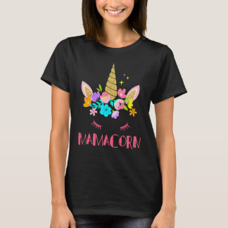 Camiseta Funny Mamacorn Unicorn Costume Mom Mother's Day 7