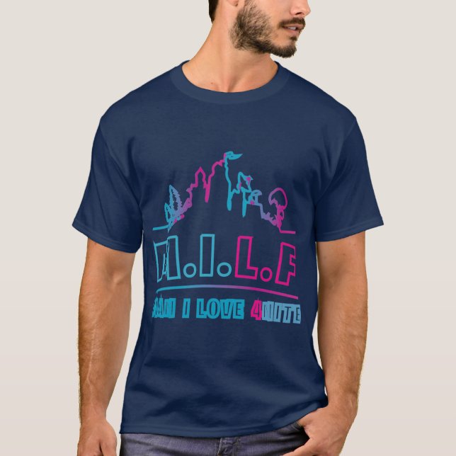 Camiseta Funny Man I love For Gamers girl (Frente)