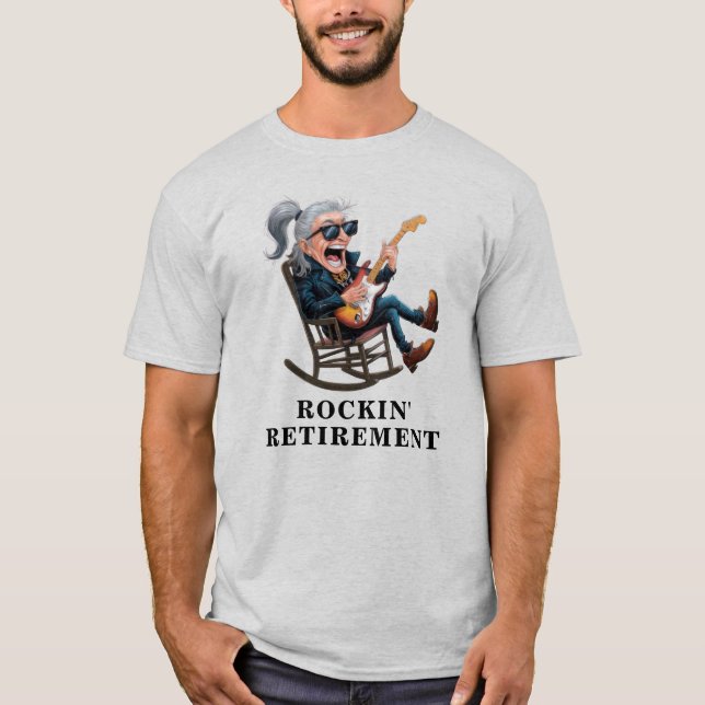 Camiseta Funny Man Retirement (Frente)