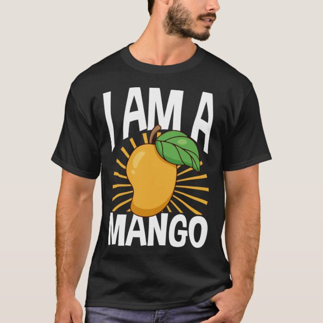 Camiseta Funny Mango Fruit I am A Mango (Frente)