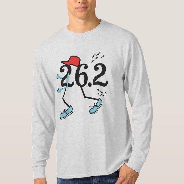 Camiseta Funny Marathon Runner 26.2 - Presentes para Corred (Frente)