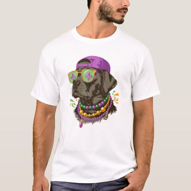 Camiseta Funny Mardi Gras Carnival Vibes (Frente)