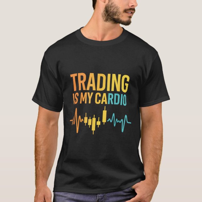 Camiseta Funny Market For Trader Dad, Trading Quotes Stocks (Frente)