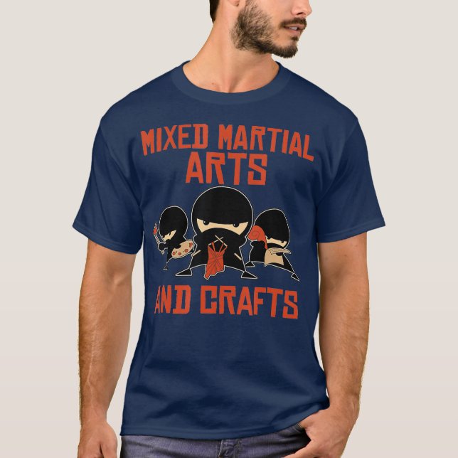 Camiseta Funny Martial Arts Crafts BJJ Karate Kung fu (Frente)