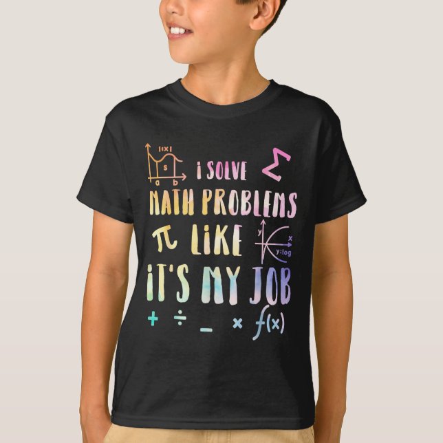 Camiseta Funny Math Quote For Teacher Student Stem Geek Gif (Frente)