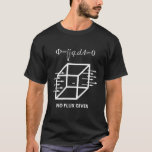 Camiseta Funny Math Science Electrical Engenheiro Gauge Lei<br><div class="desc">Um design lúdico e inteligente com elementos humorísticos relacionados a matemática,  ciência e engenharia elétrica,  com um nó na Lei e fluxo de Gauss. Perfeito para aqueles com um senso de humor geeky.</div>