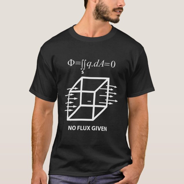Camiseta Funny Math Science Electrical Engenheiro Gauge Lei (Frente)
