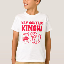 Camiseta Funny May Contém Kimchi