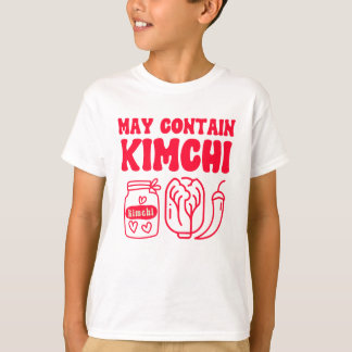 Camiseta Funny May Contém Kimchi
