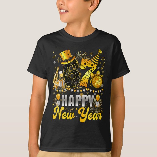 Camiseta Funny Meme 67 Happy New Year 2026 Six Seven Family (Frente)