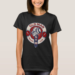 Camiseta Funny Mma Old Man BoxClub Combate Esporte Papare
