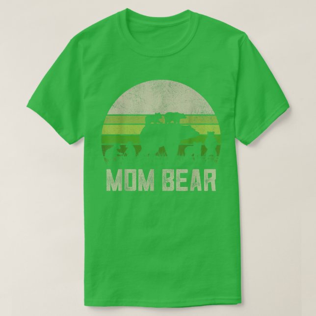 Camiseta Funny Mommy Shirt From Son Daughter, 6 Cubs Mom Be (Frente do Design)