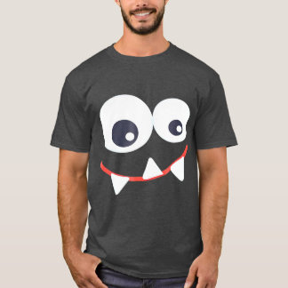 Camiseta Funny Monster Halloween  Monster Face