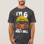 Camiseta Funny Monster Trucks 6th Birthday Party Gift Six Y<br><div class="desc">Funny Monster Trucks 6th Birthday Party Gift Six Years Retro Vintage .Check out our Monster truck t shirts selection for the very best in unique or custom,  handmade pieces from our clothing shops.</div>