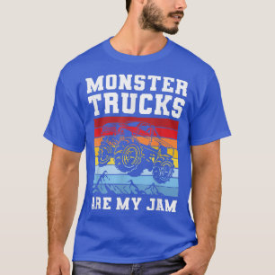 Camiseta Funny Monster Trucks Are My Jam