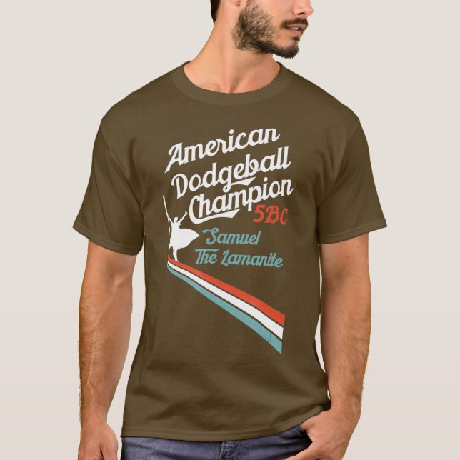 Camiseta Funny Mormon LDS Deu Samuel aos Lamanites (Frente)