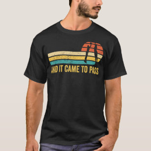 Camiseta Funny Mormon Missionário LDS Basquete E Veio